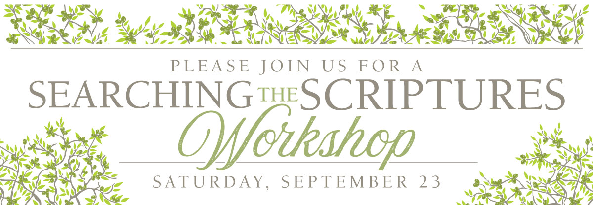 Searching the Scriptures workshop