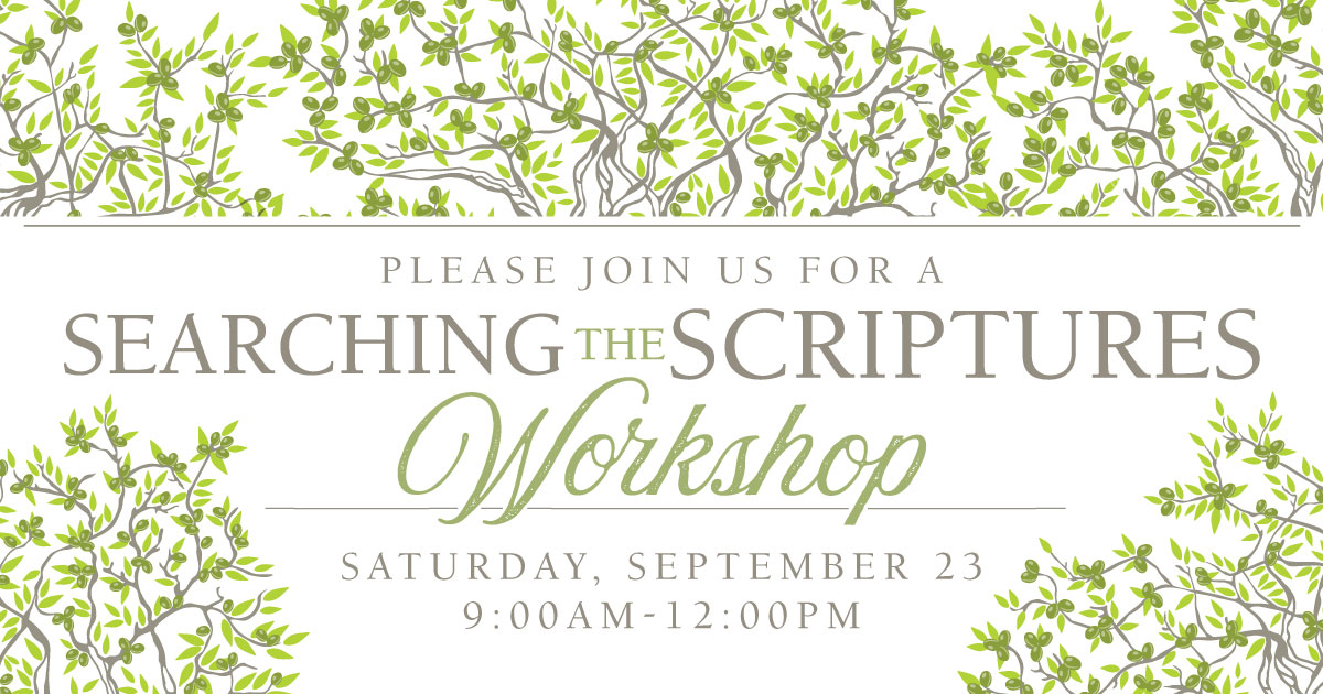 Searching the Scriptures workshop